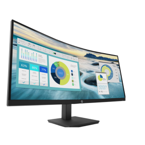 HP P34hc G4 WQHD USB-C Curved Monitor-21Y56AS