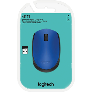 Logitech M171 Wireless Mouse - Blue - 910-004640