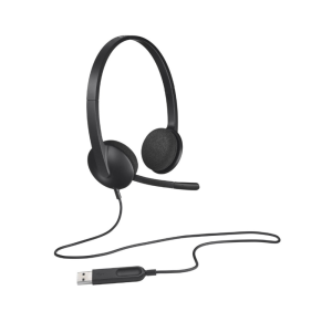 Logitech H340 Wired USB Stereo Headset - 981-000475