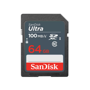 SanDisk Ultra SDHC/SDXC 64GB 100MB/s -SDSDUNR-064G-GN3IN