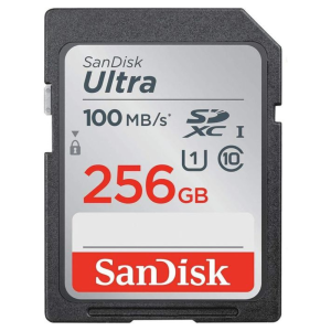 SanDisk Ultra SDHC/SDXC 256GB 100MB/s - SDSDUNR-256G-GN3IN