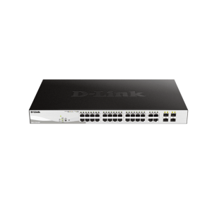 D-Link 26-Port Gigabit Smart Managed PoE+ Switch-DGS-F1210-26PS