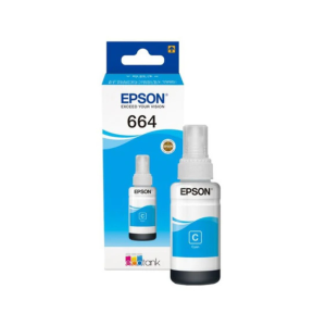 Epson T6642 Cyan Ink Bottle C13T66424A – 70ml for L-Series