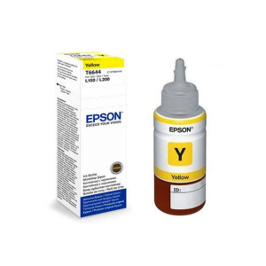 Epson T6644 Yellow Ink Bottle C13T66444A – 70ml for L-Series