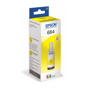 Epson T6644 Yellow Ink Bottle C13T66444A – 70ml for L-Series