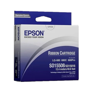 Epson LQ-680 Ribbon Cartridge C13S015262 – Black Ink