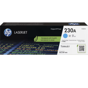 HP 230A Cyan Original LaserJet Toner Cartridge - W2301A