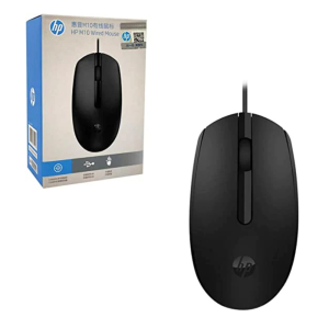 HP USB Mouse M10 Black – 6CB80PA Wired Optical Mouse