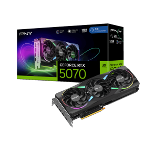PNY RTX 5070 ARGB 12GB Graphics Card - VCG507012TFXXPB1-O