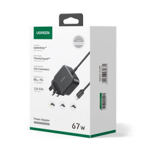 UGREEN USB-C 67W PD GaN Adapter X377-UG-35063