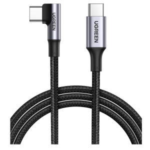 UGREEN Right Angle USB-C to USB-C Link Cable 5m-UG-90629