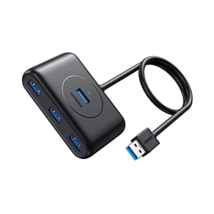 UGREEN USB-C & USB-A 3.0 to 4-Port Hub 1M Black - UG-40850