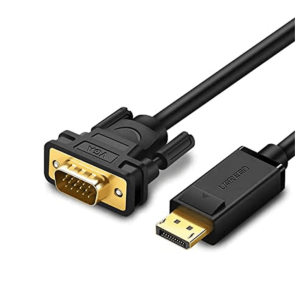 UGREEN DisplayPort Male to VGA Male Cable 1.5m-UG-10247
