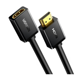 UGREEN HDMI 4K Cable Male to Female  Black 1m-UG- 10141
