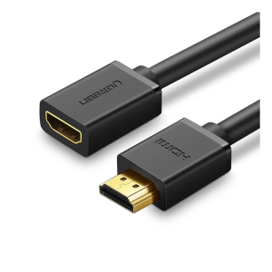UGREEN HDMI 4K Cable Male to Female  Black 1m-UG- 10141