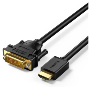 UGREEN HDMI to DVI 2K Cable Male to Male Black 1m-UG- 30116