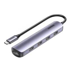 UGREEN USB-C to 4*USB 3.0+HDMI Adapter CM417-UG-20197