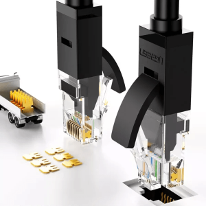 UGREEN Cat 6 U/UTP Lan Cable 3m (Black)-UG- 20161