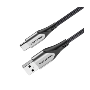 Vention USB 2.0 A Male to C Male 3A Cable 2M Black-COKBH