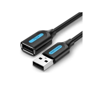 Vention USB 2.0 A Male to A Female Extension Cable 1.5M black PVC Type-CBIBG