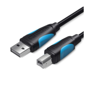 Vention USB2.0 A Male to B Male Printer Cable 3M Black-VAS-A16-B300