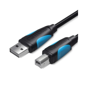 Vention USB2.0 A Male to B Male Printer Cable 3M Black-VAS-A16-B300