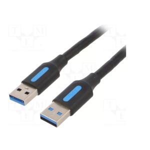 Vention USB 3.0 A Male to A Male  Cable 1.5M Black PVC Type-CONBG
