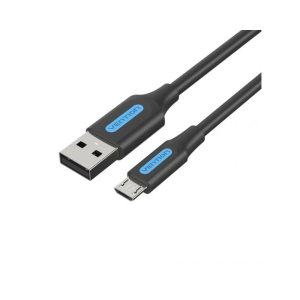 Vention USB 2.0 A Male to Micro-B Male 3A Cable 1M Black-COLBF