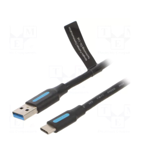 Vention USB 3.0 A Male to C Male Cable 1M Black PVC Type-COZBF