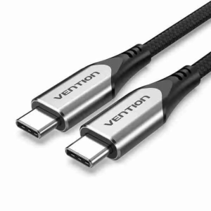 Vention Cotton Braided USB-C to USB-C 3.1 Cable 1M - TAAHF