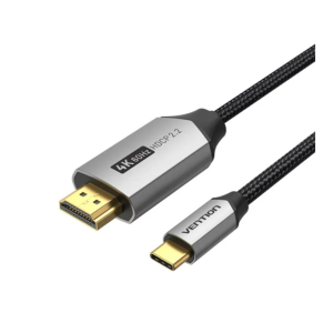 Vention USB-C to HDMI 4K Cable 1.8m Gray | VAS-A16-B150