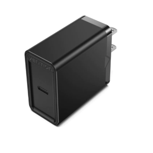 Vention 1-port USB Wall Charger 12W UK-Plug Black-FAAB0-UK