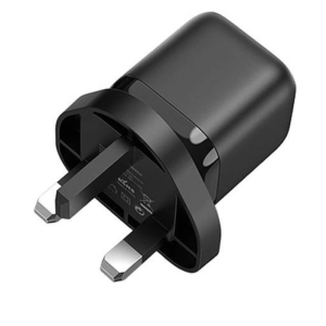 Vention 1-port USB-C GaN Charger 30W UK-Plug Black-FAKB0-UK
