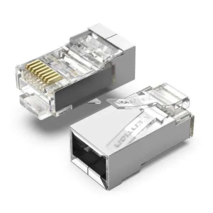 Vention Cat6 RJ45 Plug 100-Pack Transparent IDDRO-100