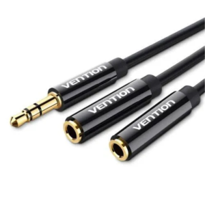 Vention 3.5mm Male to 2*3.5mm Female Stereo Splitter Cable 0.3M - BBSBY