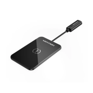 Vention 15W Wireless Charger Ultra-Thin Black FGBBAG