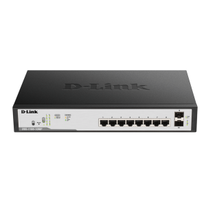 D-Link DGS-F1100-10PS-E/B 8-port PoE switch