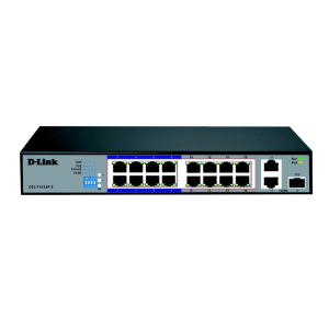 D-Link DES-F1016P-E 16-port PoE+ switch
