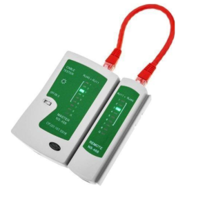 Cable tester with RJ45 and RJ11 connectors-TL-468