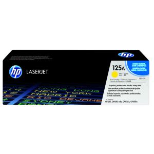 HP 125A Yellow Original LaserJet Toner Cartridge-CB542A