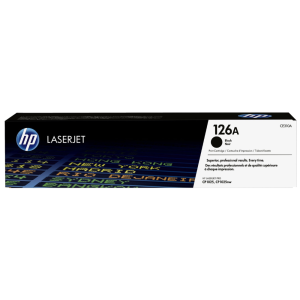 HP 126A Black Original LaserJet Toner Cartridge-CE310A