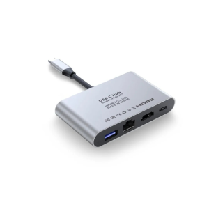 Infobit IHub 301 USB Type C Hub USB C to HDMI,RJ45, USB 3.0