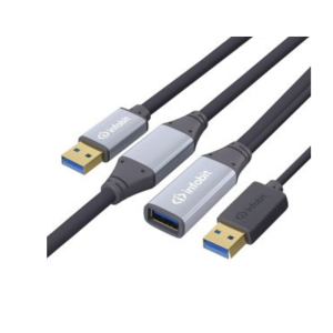 Infobit USB 3.0 Active Copper Cable, AM to AF,  5M
