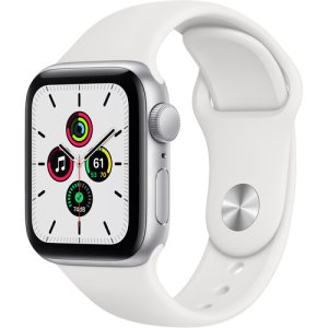 Apple Watch SE GPS 44mm Silver White