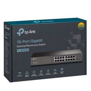 Tp Link TL-SG1016D 16-Port Gigabit Desktop/Rackmount Switch
