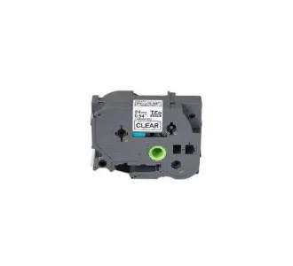 Brother TZe-151mm Black On Clear P-touch tape