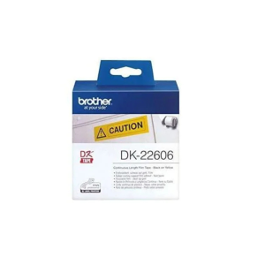 Brother DK-44205 Black on White label tape