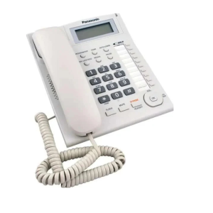 Panasonic Single Line KX-TS880W Corded Phone