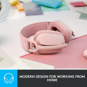 Logitech Zone Vibe 100 Wireless Headset (Rose)