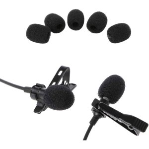 BY-B05F 3-PACK FOAM WINDSCREENS FOR LAVALIER MICROPHONES